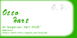 otto hart business card